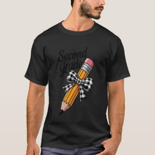 Bleistift und Schleife für den Lehrer eines Schüle T-Shirt