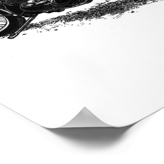 Bleistift und Tinte Poster (Ecke)