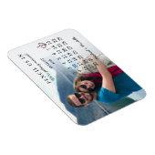 Bleistift uns ein. Datum speichern August 2026 Kal Magnet (Rechte Seite)