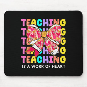 Bleistift-Unterricht ist eine Herzensarbeit Lehrer Mousepad
