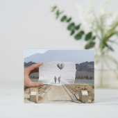 Bleistift VS Kamera - Liebhaber Postkarte (Stehend Vorderseite)