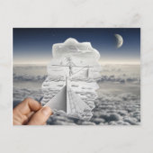 Bleistift Vs Kamera - Tightrope Walker Postkarte (Vorderseite)