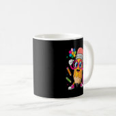Bleistift Zeichen Lernen Erstellen Kaffeetasse (VorderseiteRechts)