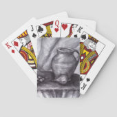 Bleistift Zeichnend Classic Playing Cards Stillleb Spielkarten (Rückseite)