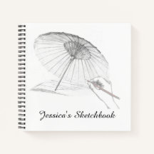 Bleistift Zeichnend Personalisiertes Sketchbuch