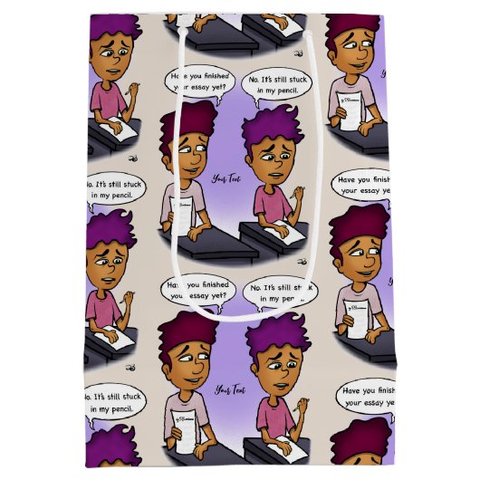 Bleistiftbeutel Mittlere Geschenktüte (Rückseite)