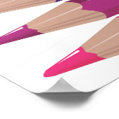 Bleistifte Poster (Ecke)