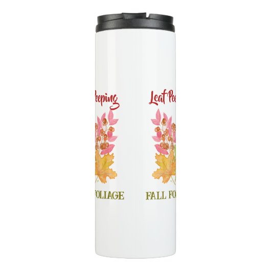 BleistiftfallfoLIAGE: PERSONALISIEREN Thermosbecher (Rückseite)