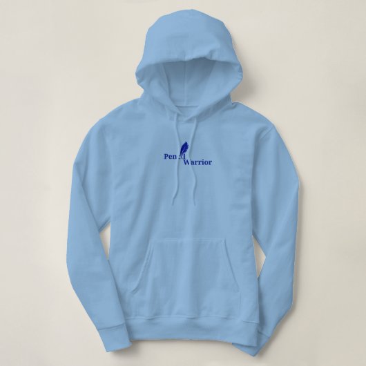 Bleistiftkrieger Hoodie (Design vorne)