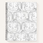 Bleistiftkürbis Notizblock (Vorderseite)