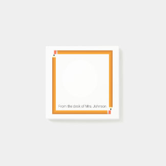 Bleistiftrahmen Post-it Klebezettel