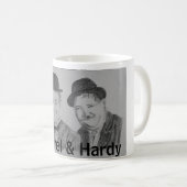Bleistiftskizze von Laurel & Hardy Tasse (VorderseiteRechts)