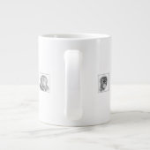 Bleistifttier-Kollektion Tasse - Affen (Rückseite)