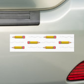 Bleistiftzähler auf weiß autoaufkleber (Auf Auto)