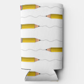 Bleistiftzähler auf weiß selters dosenkühler (Rückseite)