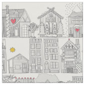 Bleiwetter-Liebe Stoff (Nahaufnahme)