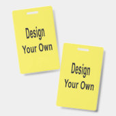 Blende Ausweis (Vorder- & Rückseite)