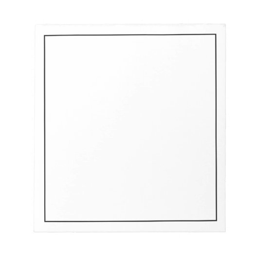 Blende benutzerdefinierte Farbe Notizblock (Vorderseite)