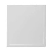 Blende benutzerdefinierte Farbe Notizblock (Vorderseite)