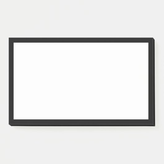 Blende benutzerdefinierte Farbe Post-it Klebezettel (Vorderseite)