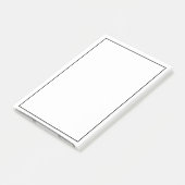 Blende benutzerdefinierte Farbe Post-it Klebezettel (angewinkelt)