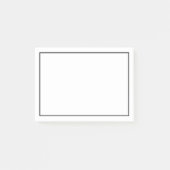 Blende benutzerdefinierte Farbe Post-it Klebezettel (Vorderseite)