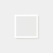 Blende benutzerdefinierte Farbe Post-it Klebezettel (Vorderseite)