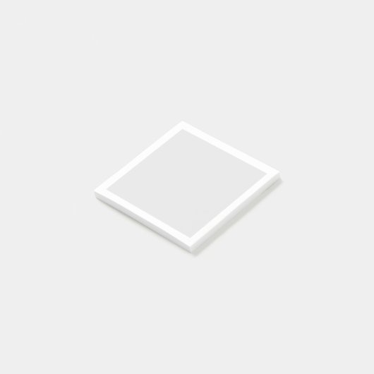 Blende benutzerdefinierte Farbe Post-it Klebezettel (angewinkelt)