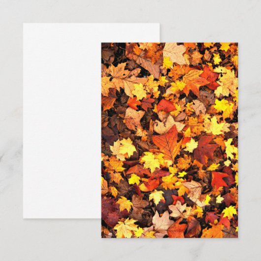 Blende Dankeskarte (Vorne/Hinten)