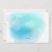 Blende des Fotos Einladung (Rückseite)