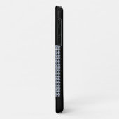 Blende Diamond Black Monogram Case-Mate iPhone Hülle (Hinten/Links)