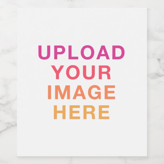 Blende für Ihr Image-Logo Weinetikett (Einzelnes Label)