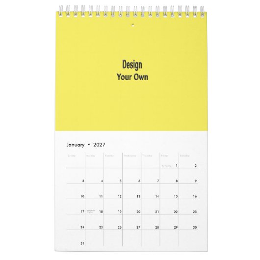 Blende Kalender (Jan 2027)