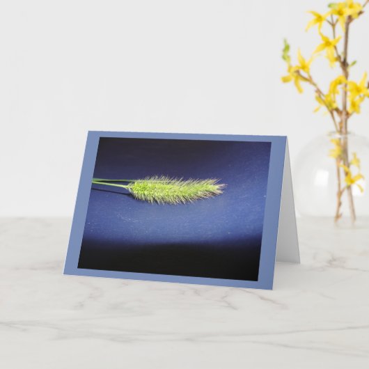 Blende Karte (Gelbe Blume)