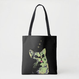 Blende Modus Kitty beobachtet die Sterne Tasche