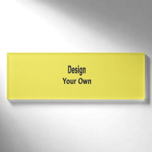 Blende Namenschild
