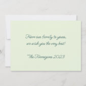 Blended Family Holiday Berries Wreath (Rückseite)