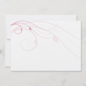 Blended Family Wedding Einladung (Rückseite)