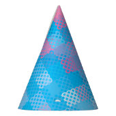 Blended Gender Reveal Dots Party Hat Partyhütchen (Links)