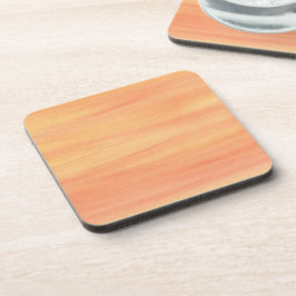 Blended Pastel Yellow Orange Blends Drink Coasters Untersetzer