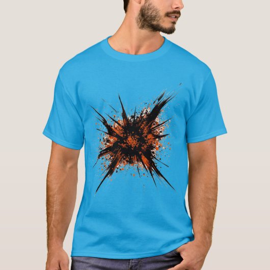 Blended Pastor Color Wash Art T-Shirt (Vorderseite)