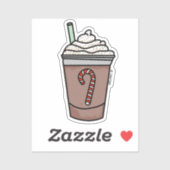 Blended Peppermint Mocha Aufkleber (Blatt)