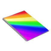 Blended Rainbow Multicolor Pride Notizblock (Rechte Seite)