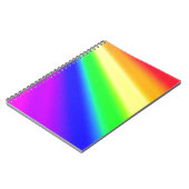 Blended Rainbow Multicolor Pride Notizblock (Linke Seite)