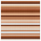 Blended Stripes, Brown, Tan und Creme Stoff (Nahaufnahme)
