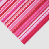 Blended Stripes, Fuchsia, Maroon und Pink Seidenpapier (Ausschnitt)