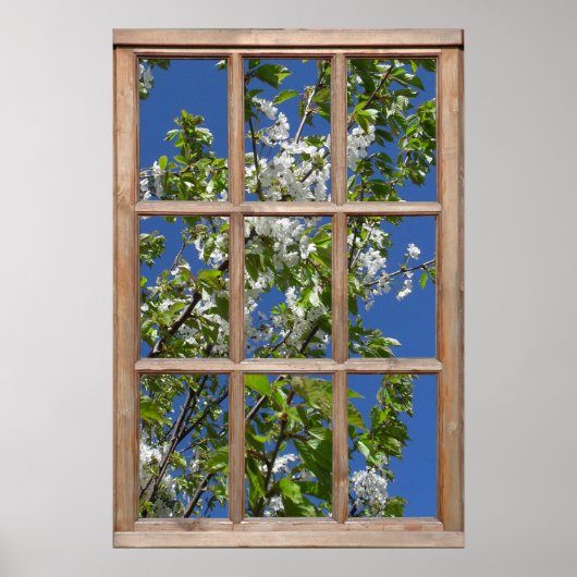 Blenden der Strukturansicht aus einem Fenster Poster (Vorne)