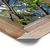 Blenden der Strukturansicht aus einem Fenster Poster (Ecke)