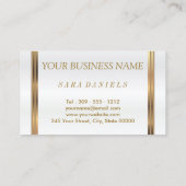 Blenden Sie es schöne Gold Confetti & Blue Lippen  Visitenkarte (Rückseite)