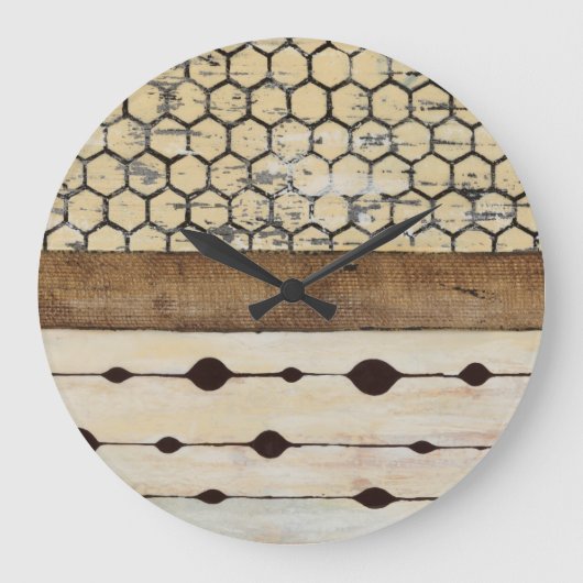 Blenden Sie II Große Wanduhr (Vorderseite)